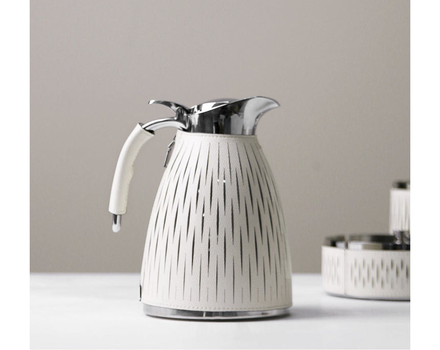 VAVINCI Aeliana Elegant Glossy Teapot & Glass Set Decor from VAVINCI