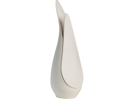 VAVINCI Alhambra Minimalist Modern White Ceramic Flower Vase from VAVINCI
