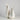 VAVINCI Alhambra Minimalist Modern White Ceramic Flower Vase from VAVINCI