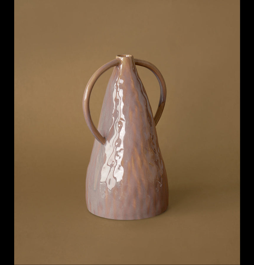 VAVINCI Amaya Elegant Double Ear Ceramic Vase from VAVINCI
