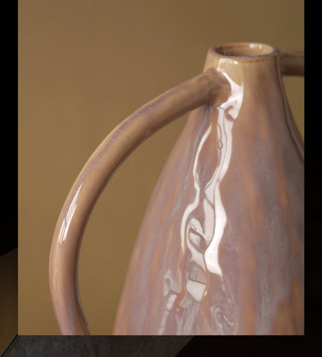 VAVINCI Amaya Elegant Double Ear Ceramic Vase from VAVINCI