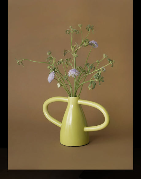 VAVINCI Amaya Elegant Double Ear Ceramic Vase from VAVINCI