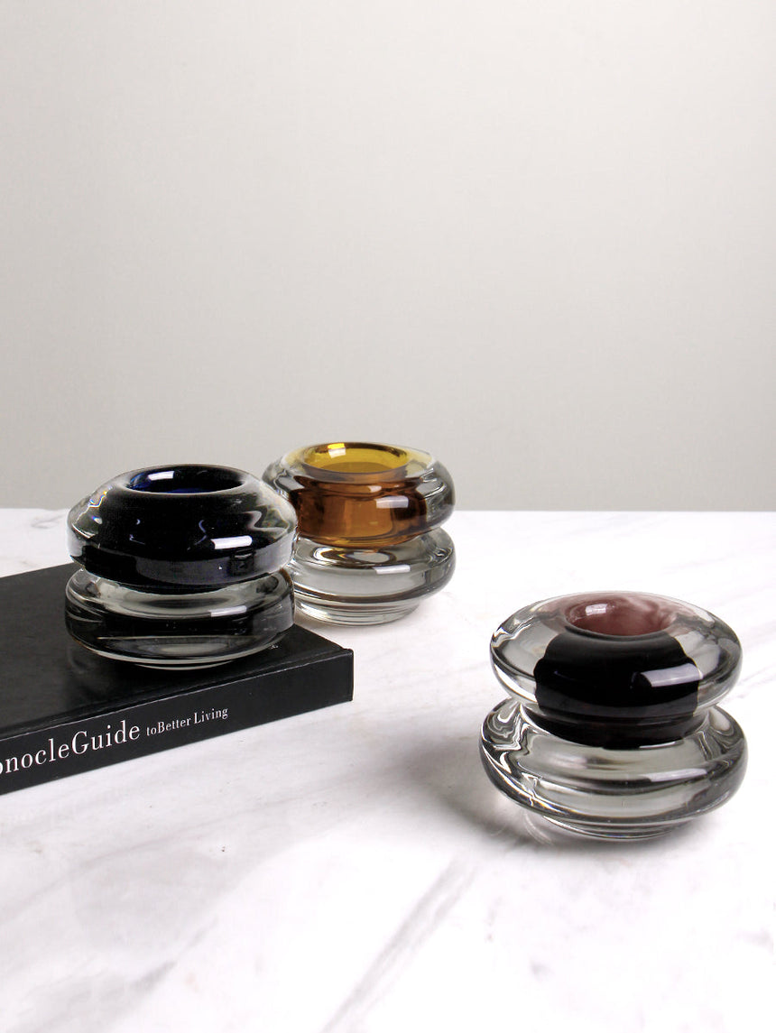 VAVINCI Asahikawa Elegant Crystal Glass Candleholder Home Decor from VAVINCI