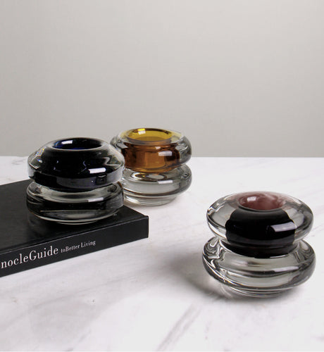 VAVINCI Asahikawa Elegant Crystal Glass Candleholder Home Decor from VAVINCI