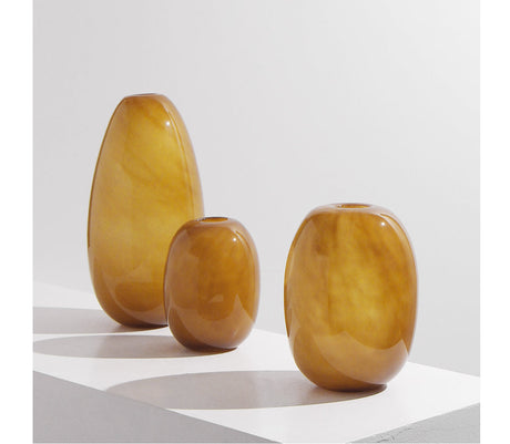 VAVINCI Ashtin Sleek Modern Orange Gloss Jewelry Decoration from VAVINCI