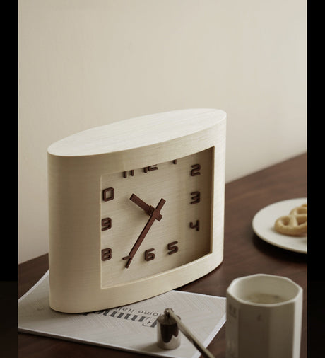 VAVINCI Aymeric Luxurious Solid Wood Silent Clock from VAVINCI
