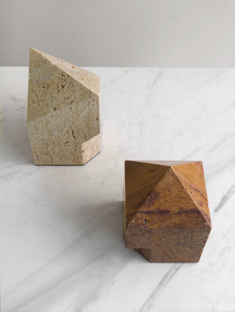 VAVINCI Caelum Unique Geometric Marble Ornament from VAVINCI