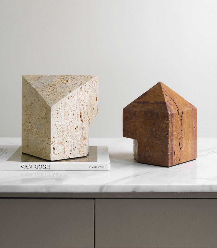 VAVINCI Caelum Unique Geometric Marble Ornament from VAVINCI