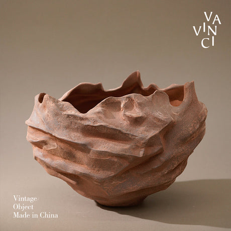 VAVINCI Eleonora Elegant Handmade Ceramic Flower Bottle Ornament from VAVINCI