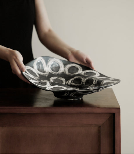 VAVINCI Elowen Artistic Retro Ceramic Fruit Plate from VAVINCI