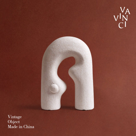 VAVINCI Elowen Minimalist Abstract Geometric Ceramic Ornaments from VAVINCI