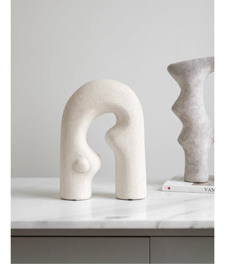 VAVINCI Elowen Minimalist Abstract Geometric Ceramic Ornaments from VAVINCI