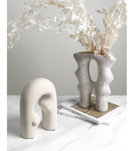 VAVINCI Elowen Minimalist Abstract Geometric Ceramic Ornaments from VAVINCI