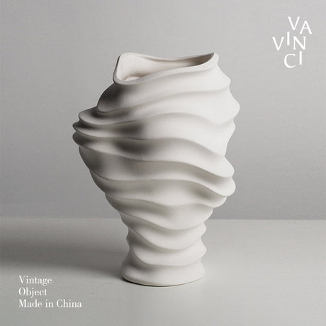 VAVINCI Hiroshi Elegant Modern Ceramic Flower Vase from VAVINCI