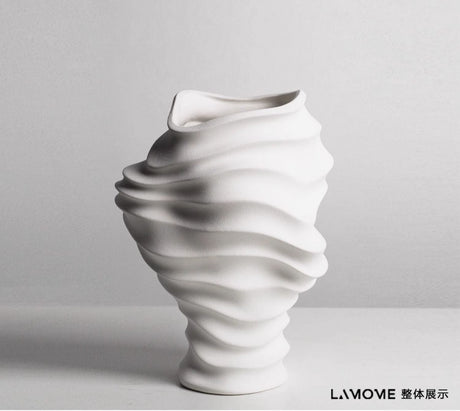 VAVINCI Hiroshi Elegant Modern Ceramic Flower Vase from VAVINCI