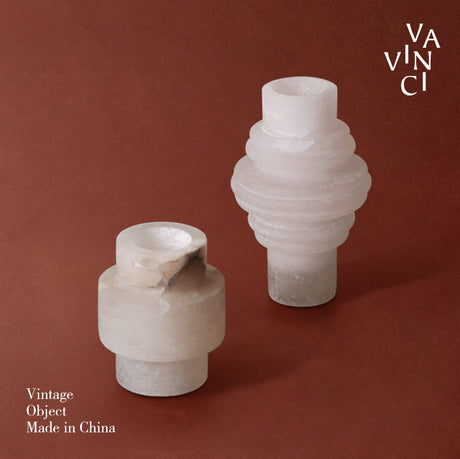 VAVINCI Hoshiko Elegant Natural Jade Vase from VAVINCI