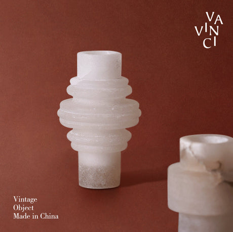 VAVINCI Hoshiko Elegant Natural Jade Vase from VAVINCI