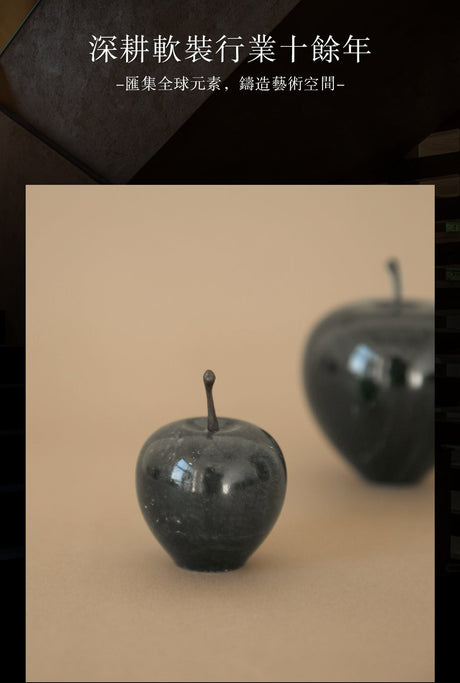 VAVINCI Isadora Serene Jade Apple Ornaments Decor from VAVINCI