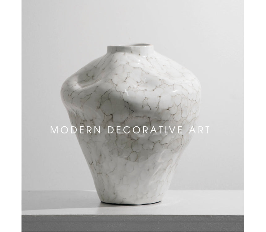 VAVINCI Isolde Elegant Chinese-Style Ceramic Flower Vase from VAVINCI