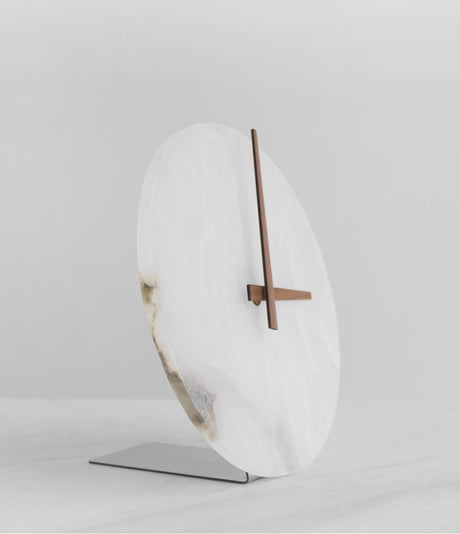 VAVINCI Isolde Elegant Minimalist Marble Clock Ornament from VAVINCI