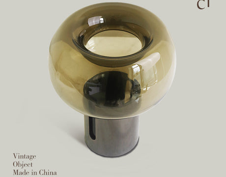 VAVINCI Kenyatta Elegant Green Glass Antique Vase from VAVINCI