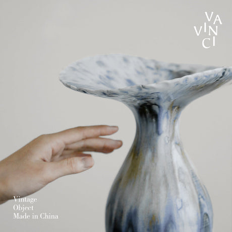 VAVINCI Kinsley Elegant Glaze Handmade Ceramic Vase from VAVINCI