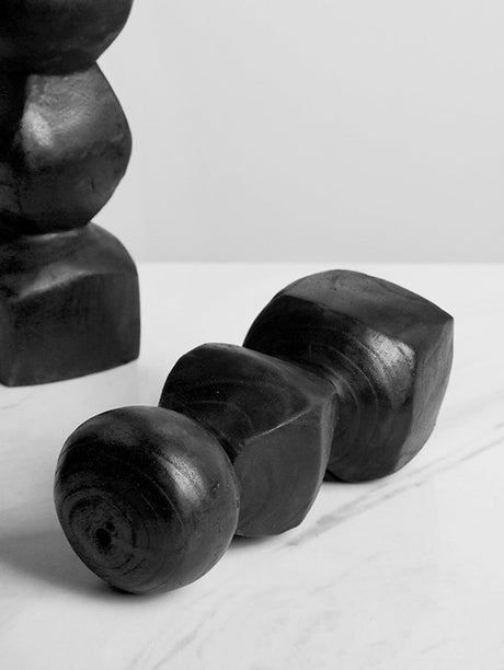 VAVINCI Marisol Artistic Wooden Candleholder for Hotel Décor from VAVINCI