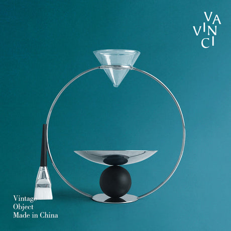 VAVINCI Marisol Elegant Stainless Steel Hourglass Ornament from VAVINCI