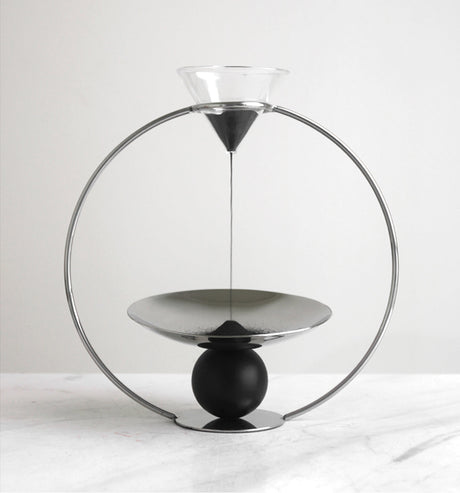 VAVINCI Marisol Elegant Stainless Steel Hourglass Ornament from VAVINCI
