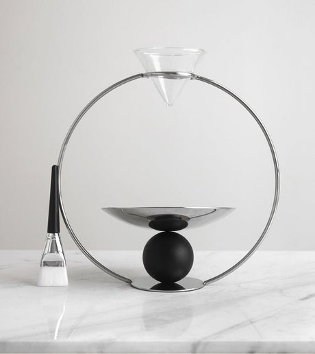 VAVINCI Marisol Elegant Stainless Steel Hourglass Ornament from VAVINCI