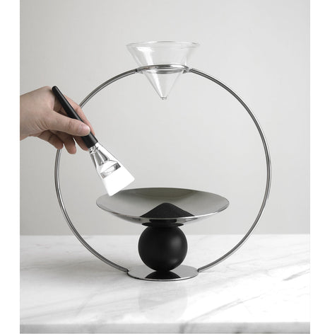 VAVINCI Marisol Elegant Stainless Steel Hourglass Ornament from VAVINCI