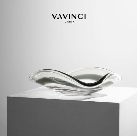 VAVINCI Santiago Sleek Transparent Glossy Coffee Table from VAVINCI