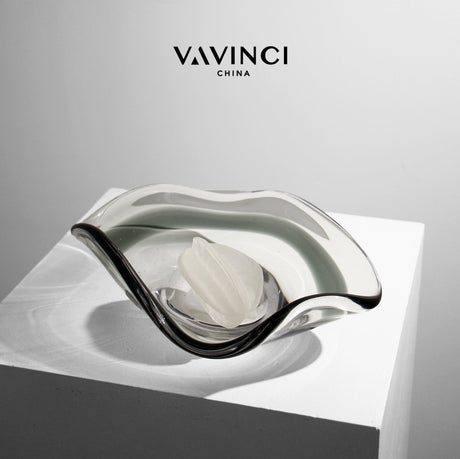 VAVINCI Santiago Sleek Transparent Glossy Coffee Table from VAVINCI