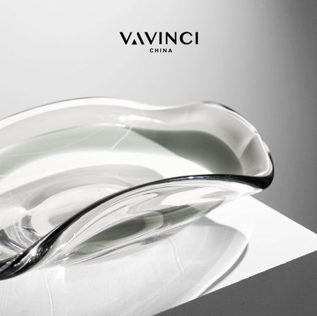 VAVINCI Santiago Sleek Transparent Glossy Coffee Table from VAVINCI