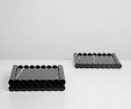 VAVINCI Soraya Elegant Luxury Travertine Marble Tray from VAVINCI