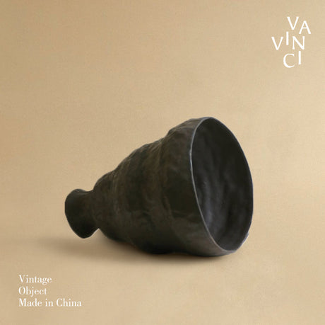 VAVINCI Tamsin Retro Metal Glaze Decorative Vase from VAVINCI