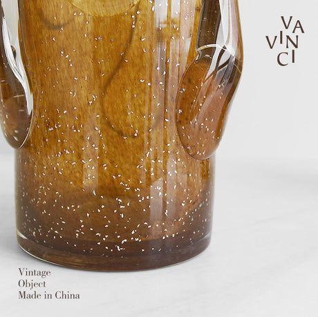 VAVINCI Xiangling Elegant Retro Handmade Glass Vase from VAVINCI