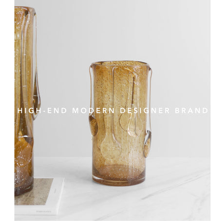 VAVINCI Xiangling Elegant Retro Handmade Glass Vase from VAVINCI