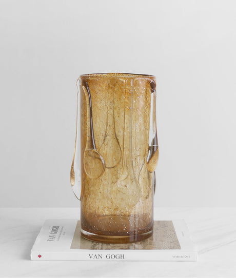 VAVINCI Xiangling Elegant Retro Handmade Glass Vase from VAVINCI