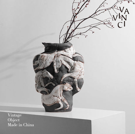 VAVINCI Zephyra Elegant Handmade Ceramic Vase from VAVINCI