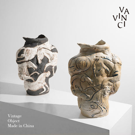 VAVINCI Zephyra Elegant Handmade Ceramic Vase from VAVINCI