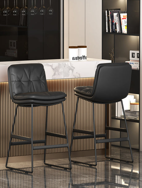 WANMEI Isadora Sleek Modern Scandinavian Footstool from WANMEI