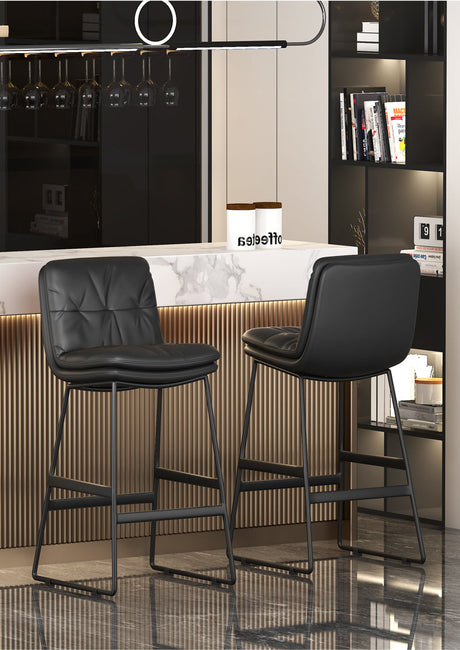 WANMEI Isadora Sleek Modern Scandinavian Footstool from WANMEI