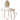 WANMEI Isolde Chic Cream Upholstered Dining Chair from WANMEI