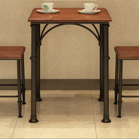 WEIMEI Ainsworth Rustic Industrial Design Table & Chair Set from WEIMEI