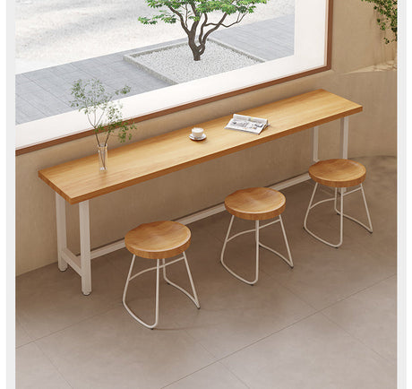 WEIMEI Aislinn Modern Square Narrow Table & Chair Set from WEIMEI