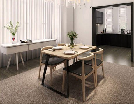 WEIMEI Aoyama Elegant Natural Wood Scandinavian High Chair from WEIMEI