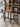 WEIMEI Fuzhou Vintage Rustic Square Table - Industrial Style Bistro Table from WEIMEI