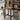 WEIMEI Fuzhou Vintage Rustic Square Table - Industrial Style Bistro Table from WEIMEI