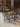WEIMEI Fuzhou Vintage Rustic Square Table - Industrial Style Bistro Table from WEIMEI